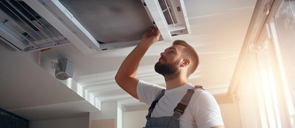 Professional air duct cleaning